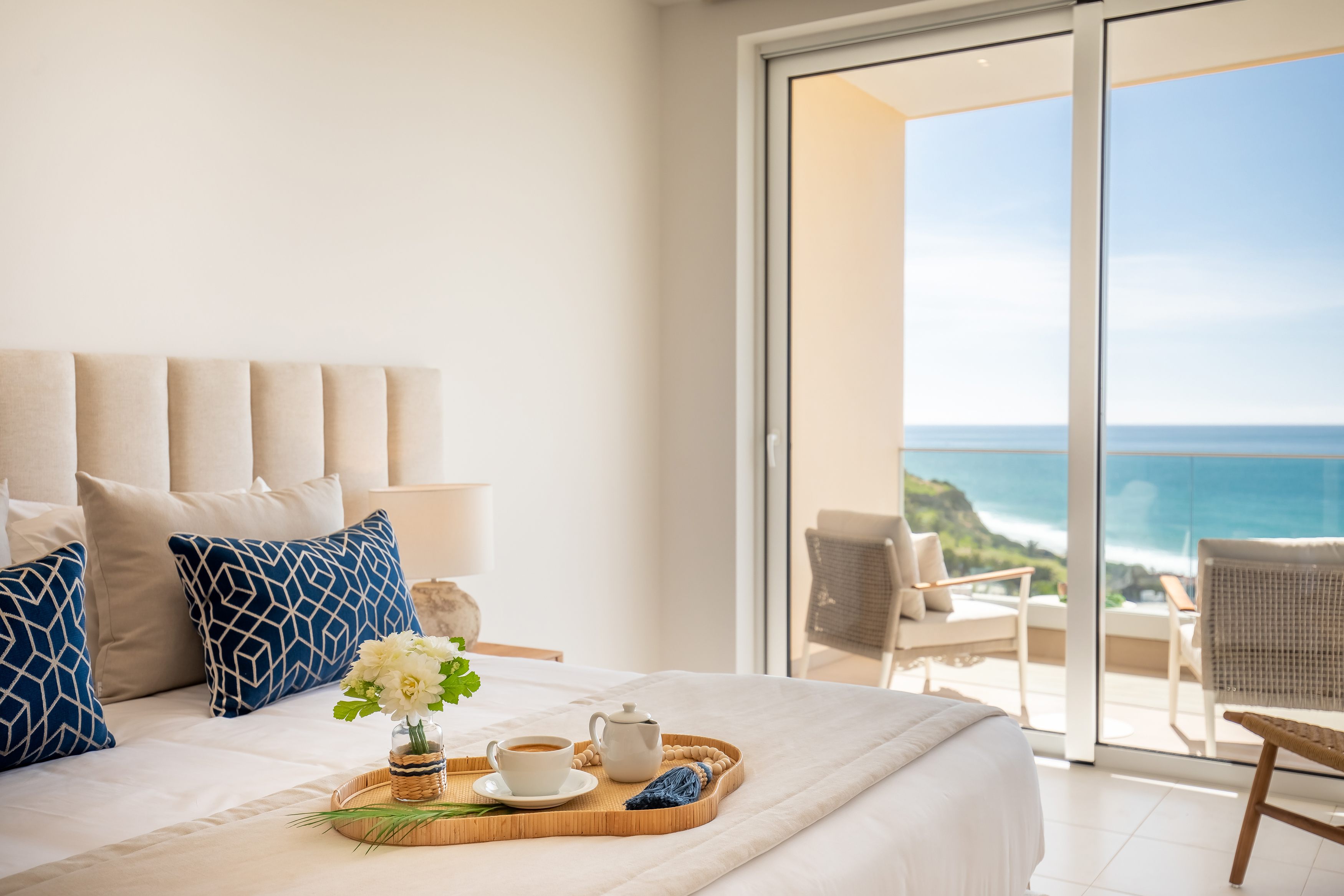 bedroom inside holiday rental property